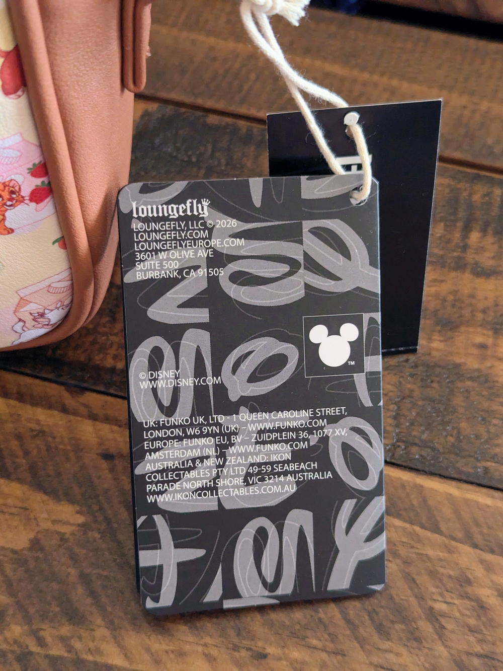 Loungefly Disney Cats Milk Cartons Crossbody Bag BNWT - Picture 12 of 12